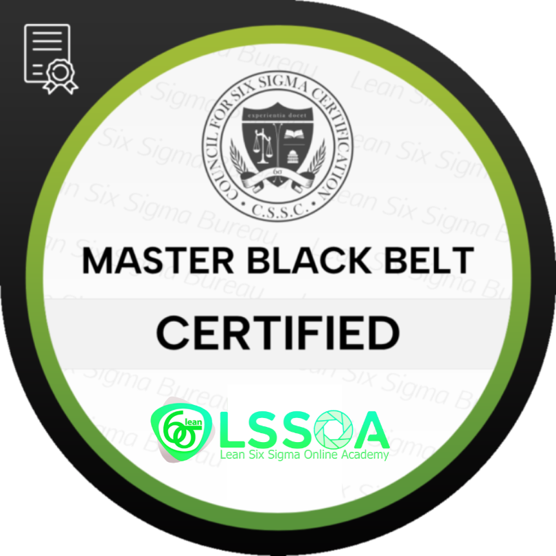 Lean Six Sigma Black Belt Course BB Blanco 1