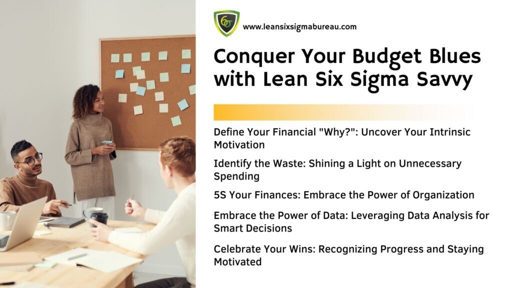 Conquer Your Budget Blues with Lean Six Sigma Savvy 1 Conquer Your Budget Blues with Lean Six Sigma Savvy Yellow Professional Gradient Lean Canvas Business Plan Business Presentation